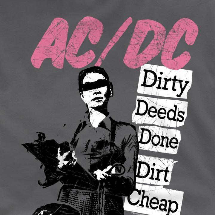 Image du produit AC/DC - T-shirt DIRTY DEEDS - Homme (XL)