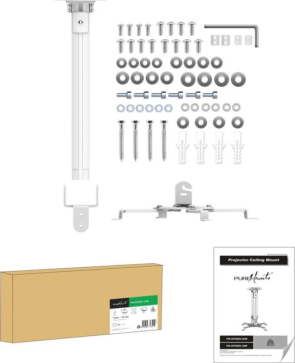 Immagine prodotto PureMounts PM-Spider-30W (Soffitto)