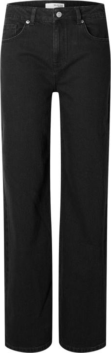 Selected Femme Slfalice Hw Wide Long Black Jeans Noos