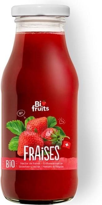 Image du produit Biofruits Nectar de fraise 25 cl (1 x 25 cl)