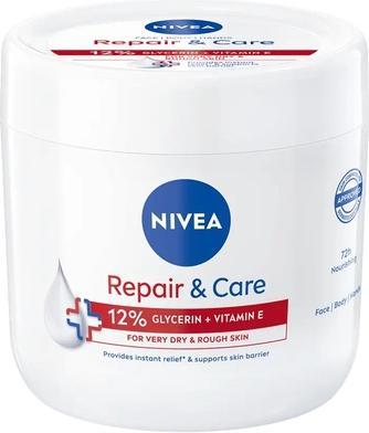 Image du produit NIVEA Crème hydratante pour le corps Repair & Care 400 ml (Crème pour le corps, 400 ml)