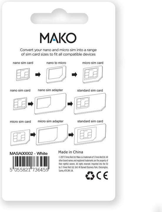 Immagine prodotto Mako Multi SIM Adapter