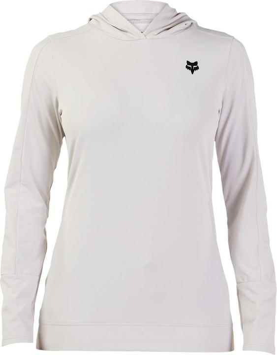Fox Jersey 23 W Ranger Ls Sun Shirt Wht (S)
