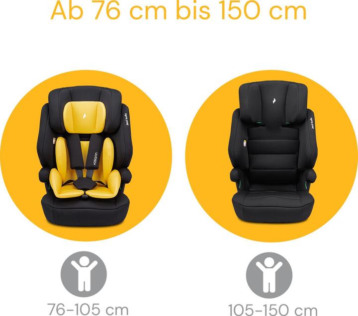 Actual product image Osann Jazzi Isofix (Booster seat, ECE R129/i-Size Standard)