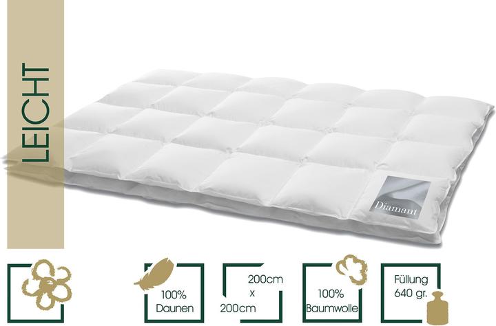 Actual product image Hanskruchen Diamant (640 g, 200 x 200 cm)