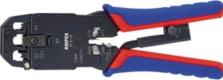 Actual product image Knipex Crimping pliers modular connector (Wes (200 mm)