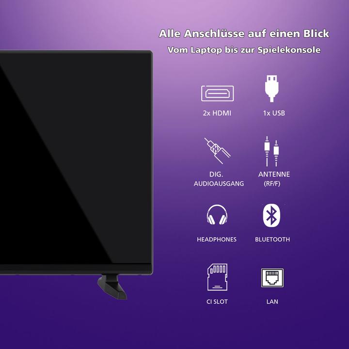 Actual product image JVC LT-32VF5356 LED-TV FHD SMART TIVO (32", LCD, Full HD, 2024)