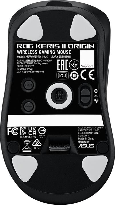 Immagine prodotto ASUS ROG Keris II ORIGIN/BLK (Senza fili, Cablato)