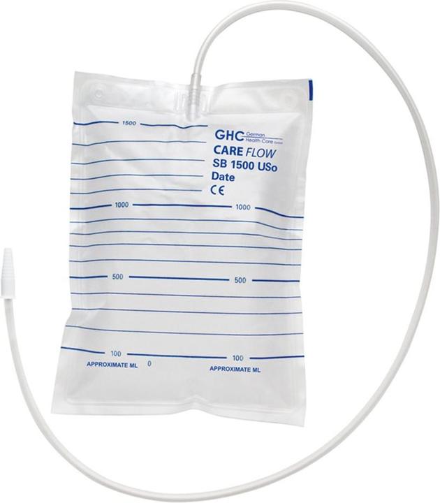 Image du produit GHC Poche urinaire CAREFLOW 1.5l 90cm unst o Abl RV 10 pc