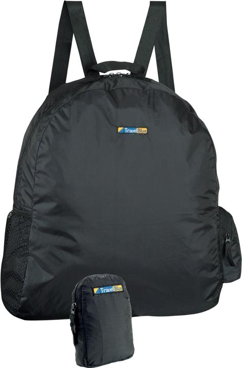 Travel Blue Faltbarer Rucksack schwarz (12 l)