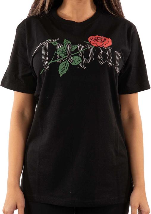 Produktbild Tupac Shakur Unisex Adult Rose Cotton T-Shirt (S)