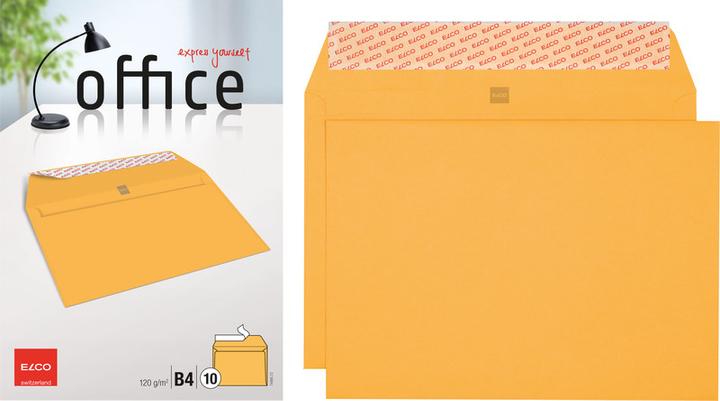 Image du produit Elco Banc jaune de bureau en petit paquet (B4, 10 x)