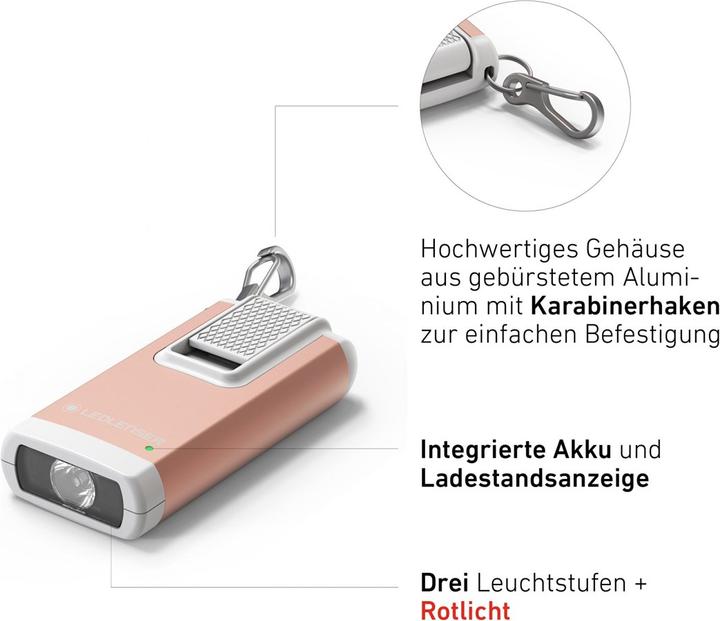 Produktbild Ledlenser K6R Schlsselanhnger (6.20 cm, 400 lm)