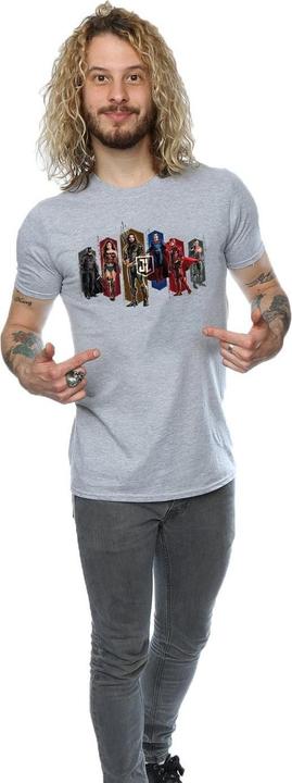 Produktbild Justice League Movie Team Hexagons TShirt (S)