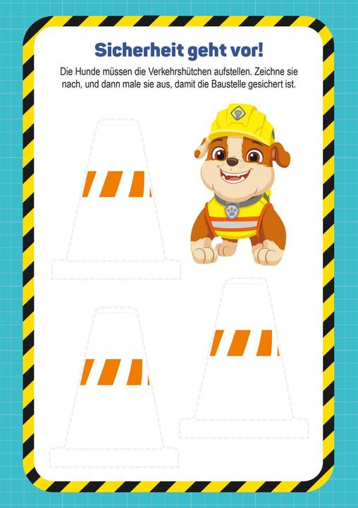 Actual product image Rubble & Crew: Building-tastic painting and puzzles