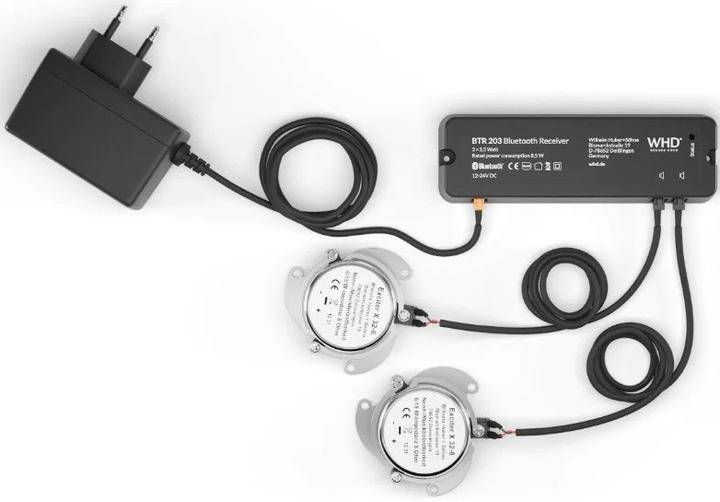 Produktbild WHD BTR203SET2EXCITER Bluetooth-Receiver Set Mono (Bluetooth Empfänger)