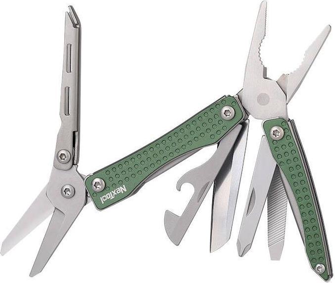 Actual product image NexTool Multitool NE20050 10 in 1 (green)
