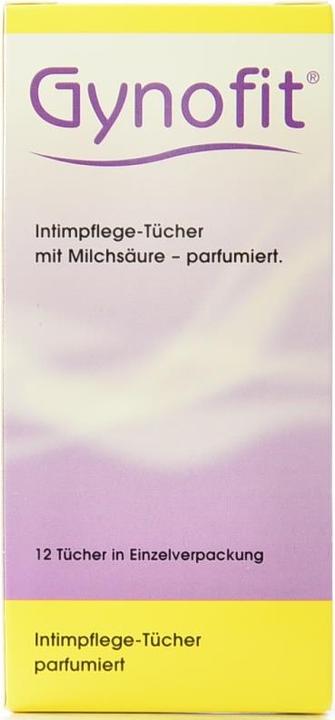 Produktbild Gynofit IntimpflegeTücher einzeln verpackt (Intimtücher)
