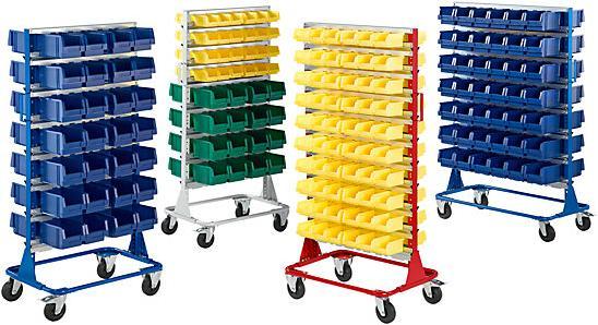Image du produit kaiserkraft Rayonnage mobile, hauteur 1588 mm