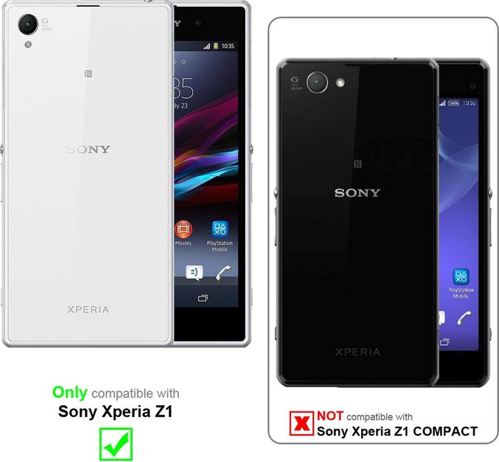 Actual product image Cadorabo Book Classy Style Cover (Sony Xperia Z1)