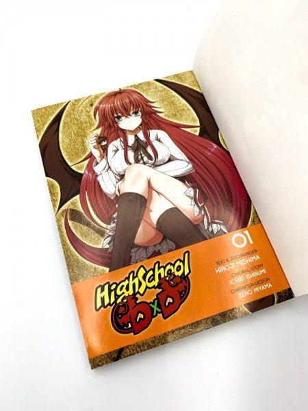 Immagine prodotto Panini HighSchool DxD 01 (Tedesco, Hiroji Mishima, Ichiei Ishibumi, 2013)