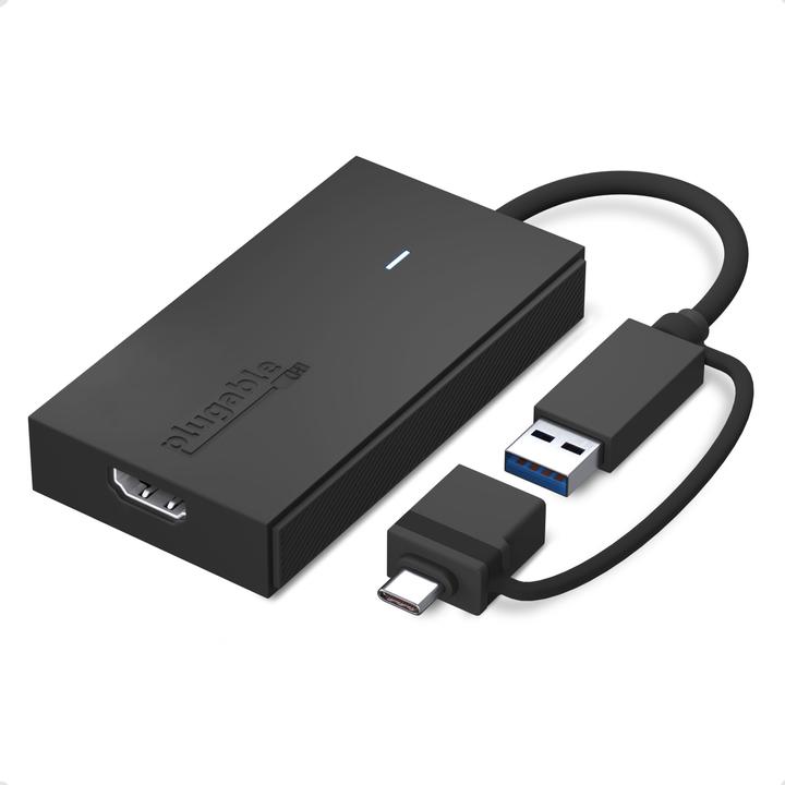 Produktbild Plugable USBC USB3 HDMI Adapter (USB Typ-C, USB-A, 1.50 cm)