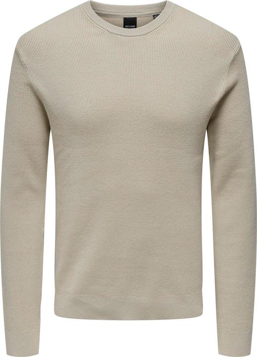 Only & Sons Strukturstrick Strickpullover