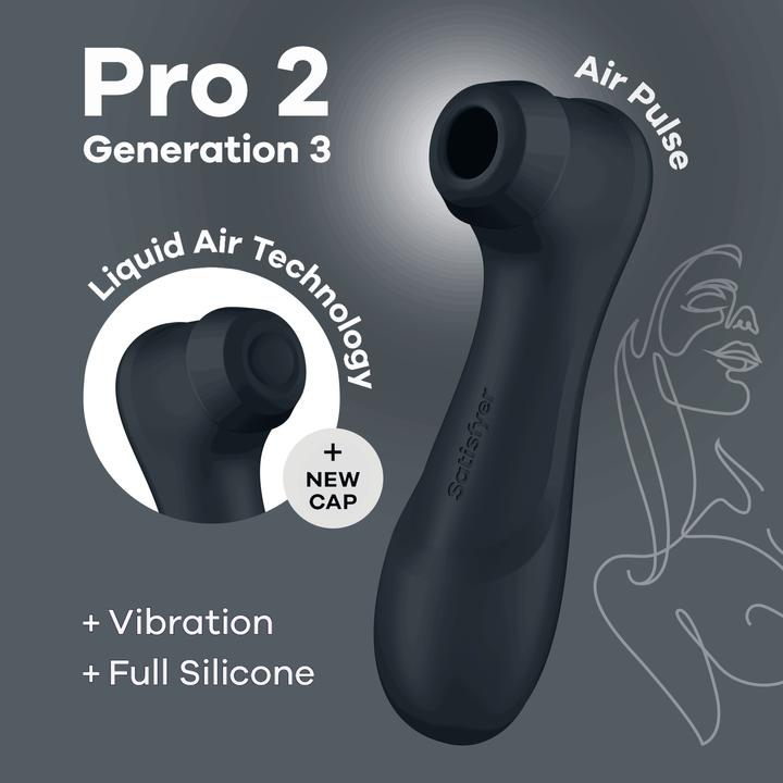 Actual product image Satisfyer Pro 2 Gen 3 Vibration