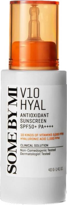 Produktbild Some By Mi (SOMEBYMI) V10 Hyaluronic Acid Antioxidant Sunscreen 40g SPF50 PA (Sonnencreme, SPF 50, 40 ml)