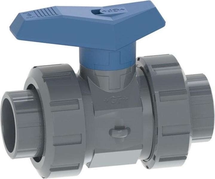 Immagine prodotto GF Piping Systems Valvola a sfera GF 542 con manicotto adesivo 40mm