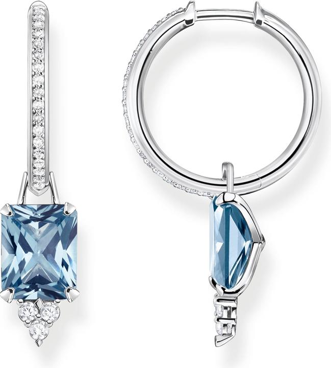 Produktbild Thomas Sabo Creolen Aqua Stein silber (925er Silber)