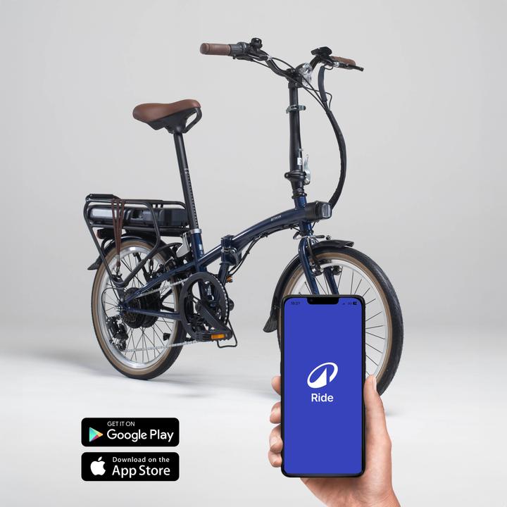 Actual product image Btwin E Fold 500