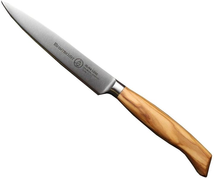Immagine prodotto Messermeister Coltello multiuso Oliva Luxe 13 cm, Natura/Argento (13 cm)