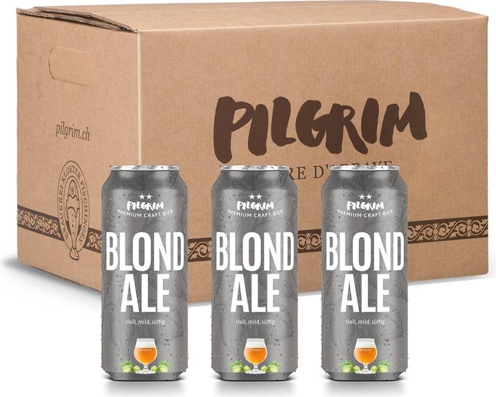 Immagine prodotto Pilgrim Bionda Ale (12 x 50 cl)