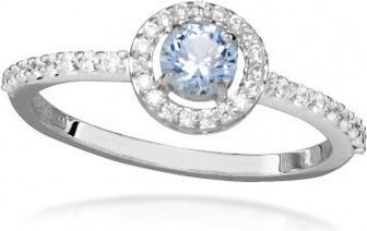 Actual product image Silver Cat Elegant silver ring with cubic zirconia SC491 - Circuit: 52 mm (52)