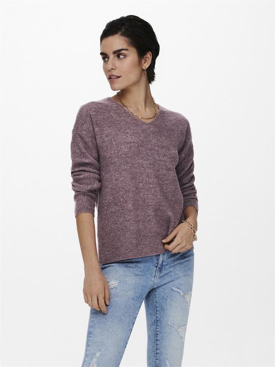 Actual product image Only V-neck knit sweater (S)