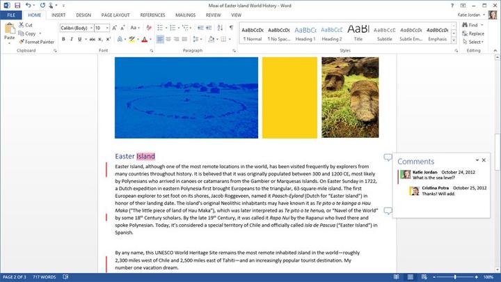Produktbild Microsoft Office 365 Home (1 User, 12 Monate)
