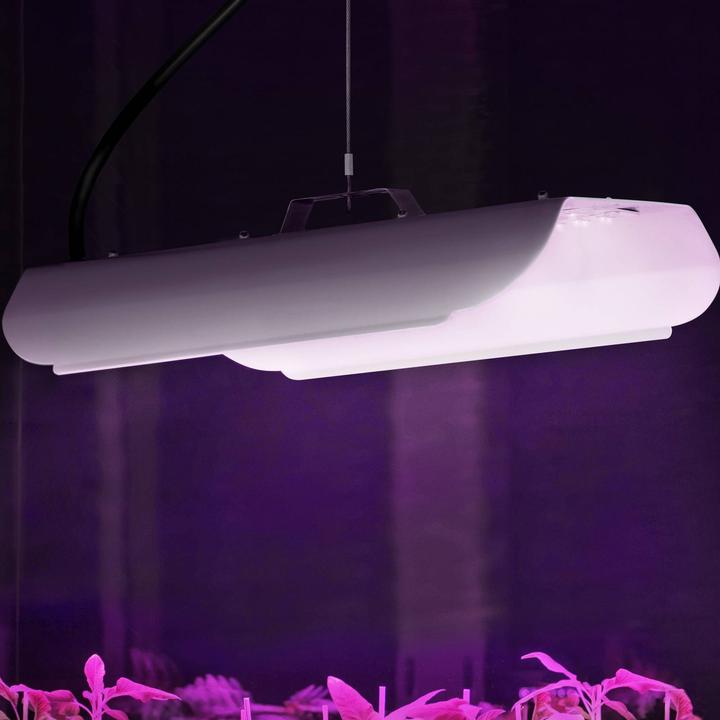 Actual product image Hillvert LED Grow Light - Full spectrum - 100 W - 136 LEDs - 6,000 lumens (LED, 230 V)
