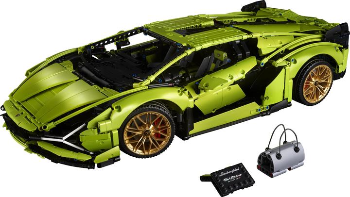 Actual product image LEGO Lamborghini Sián FKP 37 (42115, LEGO Technic, LEGO Rare Sets)