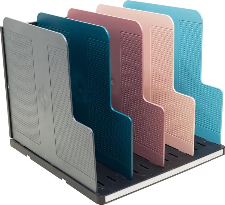 Image du produit Exacompta MODULOTOP, vertikaler Sorter mit 5 Trennplatten, Skandi (A4+)
