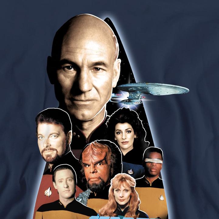 Actual product image Unisex Adult Next Generation Crew Sweatshirt (L)