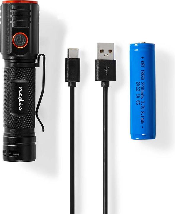 Image du produit Nedis LED-Taschenlampe (2.80 cm, 2000 lm)