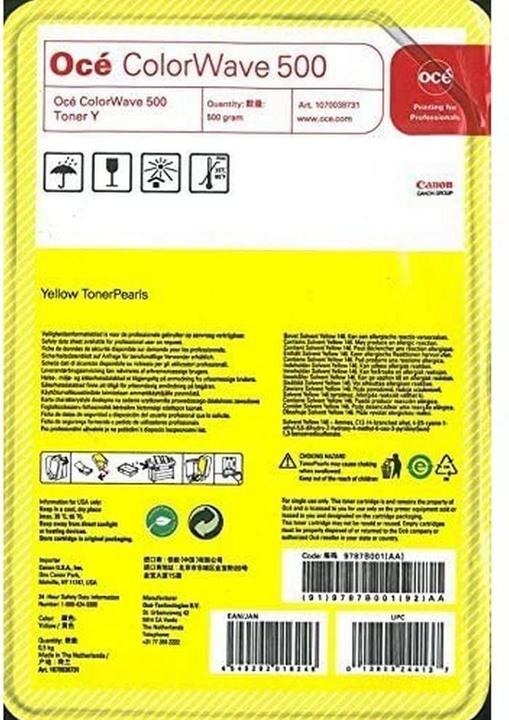 Produktbild Oce Toner CW 500 Yellow Gelb (1070038731) (Y)