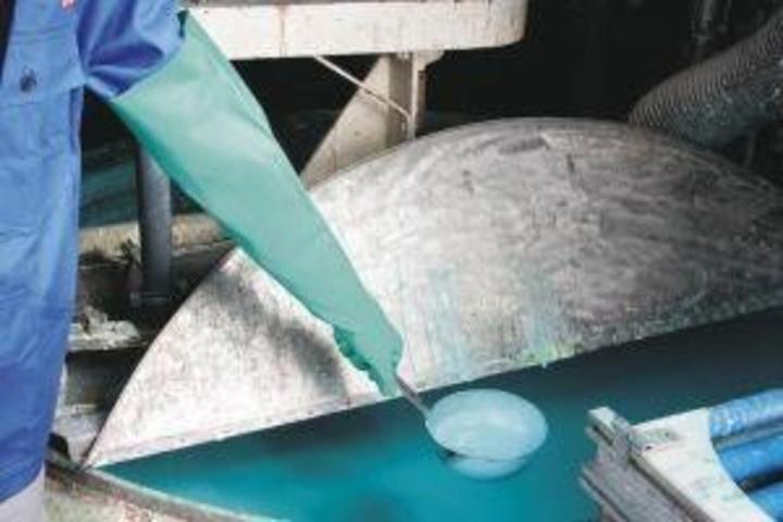 Produktbild Honeywell KCL Chemikalienschutzhandschuh Camatril 733 Länge 600 mm Gr. 10 (10)