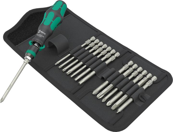 Immagine prodotto Wera Kraftform Kompakt 838 RA-R M Set 1 (Cacciavite a croce PZ, Fessura croce Phillipps (PH), Chiave a brugola, Pin-torx, Porta)