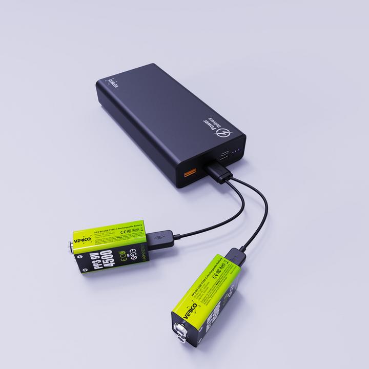 Produktbild Verico Loop Energy (2 Stk., 9V Block, 500 mAh)