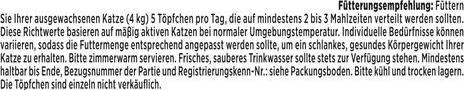 Nutritional values and ingredients Gourmet Revelations Mousse Hochseefisch mit Sauce (Adult, 1 pcs., 57 g)