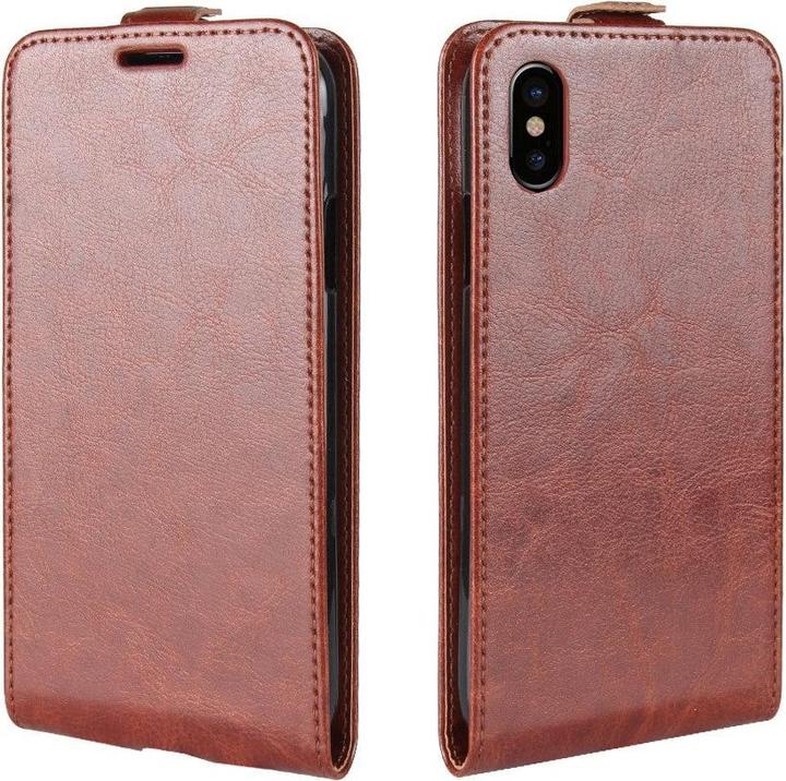 Actual product image Cover-Discount Leather Flip Case with photo compartment vertical (Apple iPhone X, Apple iPhone XS)