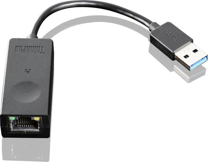 Image du produit Lenovo 3.0 ethernet adaptateur USB (USB 3.0, RJ45 Gigabit Ethernet (1x))
