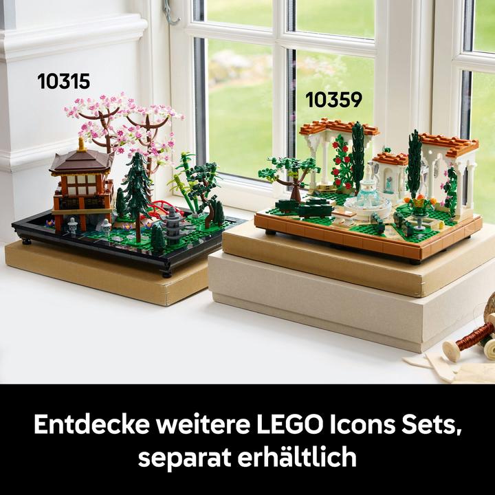 Produktbild LEGO Springbrunnen Garten (10359, LEGO Icons)